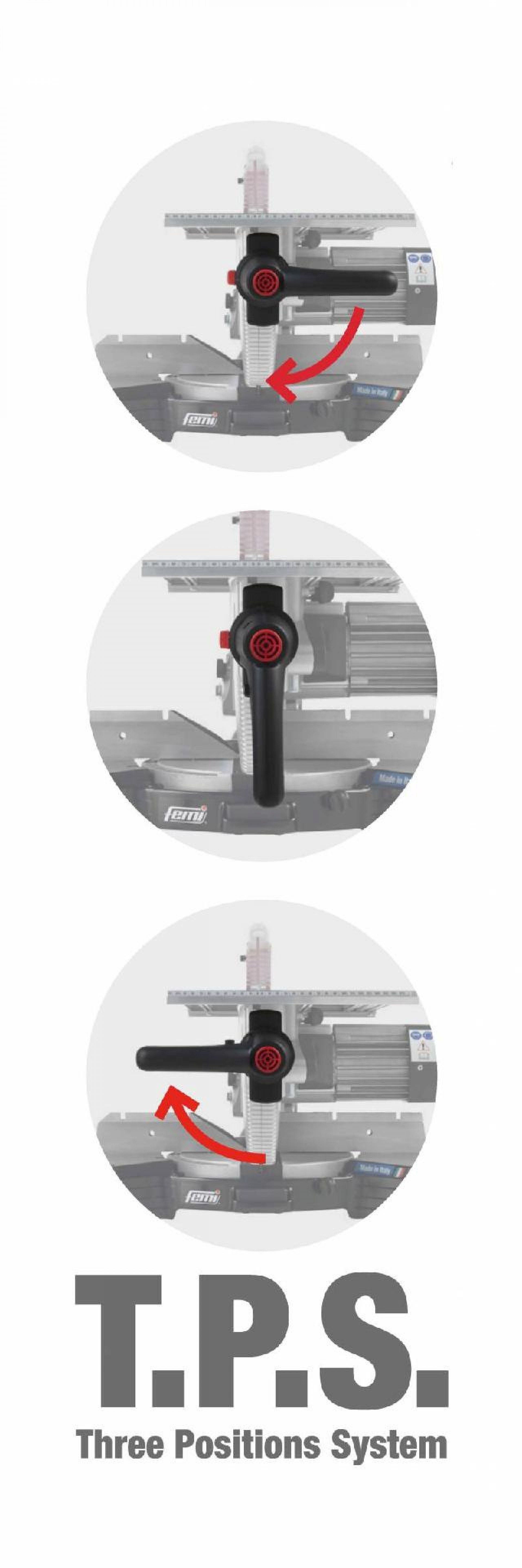Serra De Mitra Com Mesa Dm.305 Femi Fm-Xxxevo-Alu