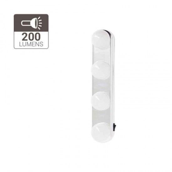Espelho Led Efeito Natural 200LM 6500K ref EG-ECM200PW XANLITE