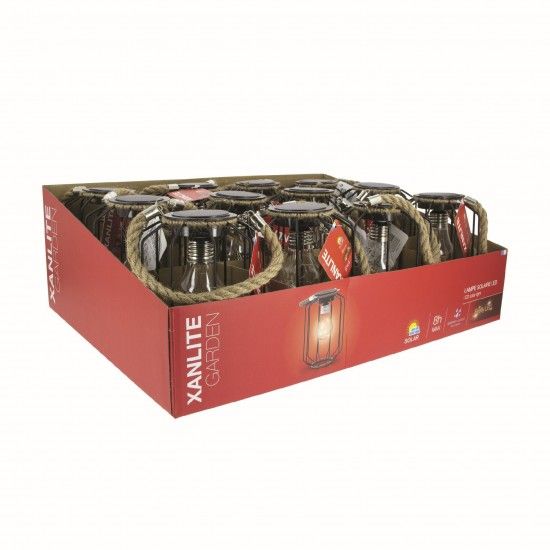 Led Solar Exterior Ip44 Auton 8H ref EG-SORETRO4 XANLITE