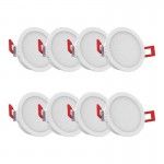 Pack 8 Downlight Blanco Cct 345LM refª EG-PACK8SEL345B XANLITE Pack 8 Downlight Blanco Cct 345LM refª EG-PACK8SEL345B XANLITE