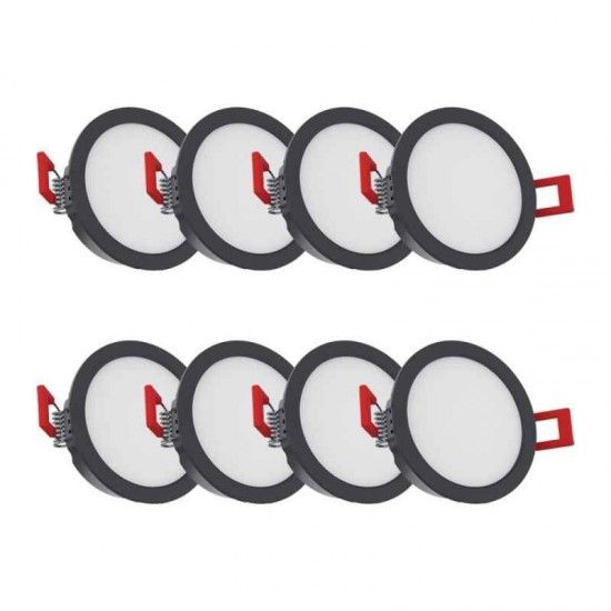 Pack 8 Downlight Negro Cct 345LM refª EG-PACK8SEL345N XANLITE Pack 8 Downlight Negro Cct 345LM refª EG-PACK8SEL345N XANLITE