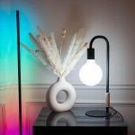 Lâmpada de Piso Rgb Para Jogos Com Controle refª EG-LAMRVBM XANLITE Lâmpada de Piso Rgb Para Jogos Com Controle refª EG-LAMRVBM XANLITE