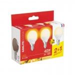 2+1 Lâmpadas Led 470LM 2700K refª PACK21EV470PIW XANLITE 2+1 Lâmpadas Led 470LM 2700K refª PACK21EV470PIW XANLITE