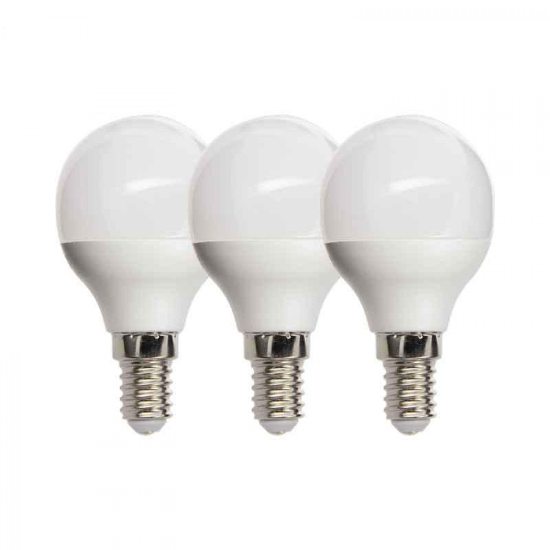 2+1 Lâmpadas Led 470LM 2700K refª PACK21EV470PIW XANLITE