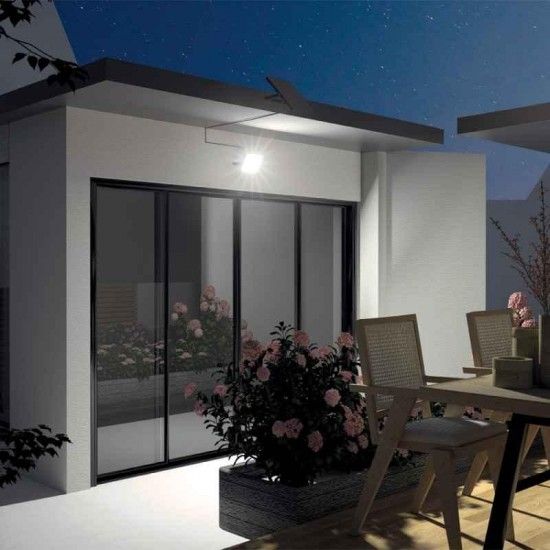 Foco Led Solar 10W Ip65 1400LM Cálido refª EG-PRS10WMCEE XANLITE Foco Led Solar 10W Ip65 1400LM Cálido refª EG-PRS10WMCEE XANLITE