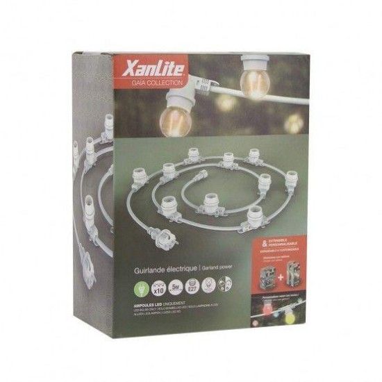 Guirlanda Exterior 5m/10 Buchas ref EG-GRL5230VB XANLITE