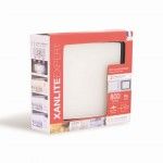 Downlight Empot/quad 800LM Bl+ng Cct ref EG-DOP400CCCT XANLITE