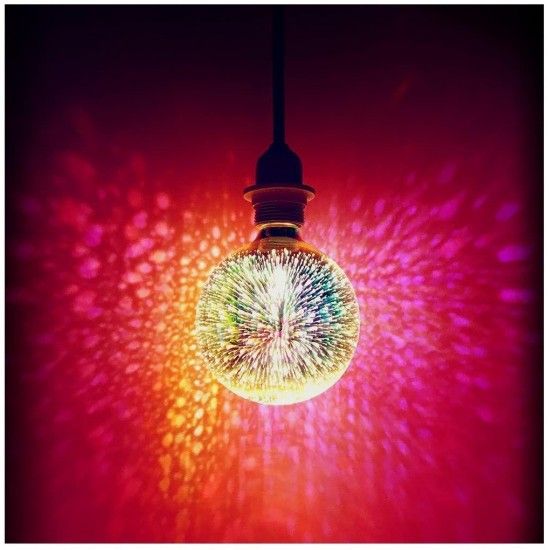 Lâmpada Led Decorativa  Efeito 3D refª RFDE400B1253D XANLITE Lâmpada Led Decorativa  Efeito 3D refª RFDE400B1253D XANLITE