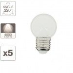 Pack 5 L�mpadas Para Guirlanda ref� PACK5EEGRLPCW XANLITE