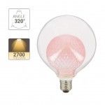 Bulbo de Design de Vidro Duplo Rosa ref RFDEB125DVPINK XANLITE