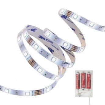 Fita Led a Bateria (3xaa) 1M 150LM 4000K  Lsak1picw ref. EG-LSAK1PICW XANLITE