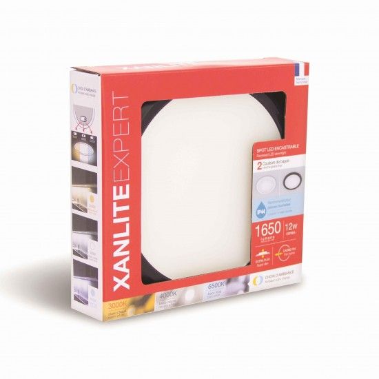 Downlight Empot/vermelho 1450LM Bl+ng Cct ref EG-DOP850RIPCCT XANLITE