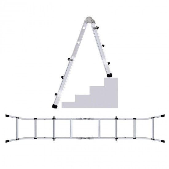 Escada telescpica Multiuso 3.98m (max) ref WK700110 Werku