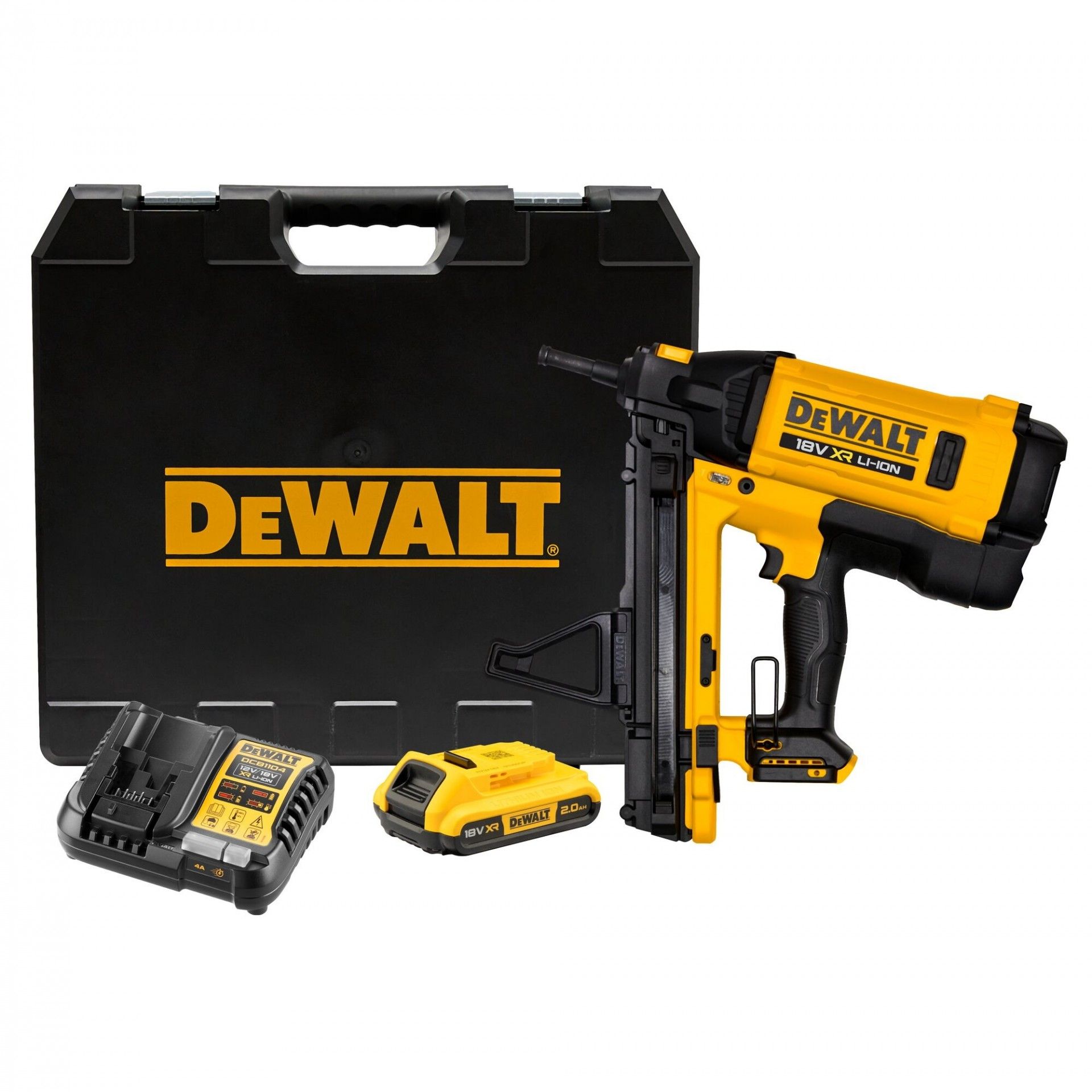 Pregadora gás C6 18v 2.Ah refª DGN845D1-QW DeWaLT