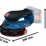 Lixadeira excêntrica GEX 18V-150-3 L-boxx refª 0601372903 BOSCH Lixadeira excêntrica GEX 18V-150-3 L-boxx refª 0601372903 BOSCH