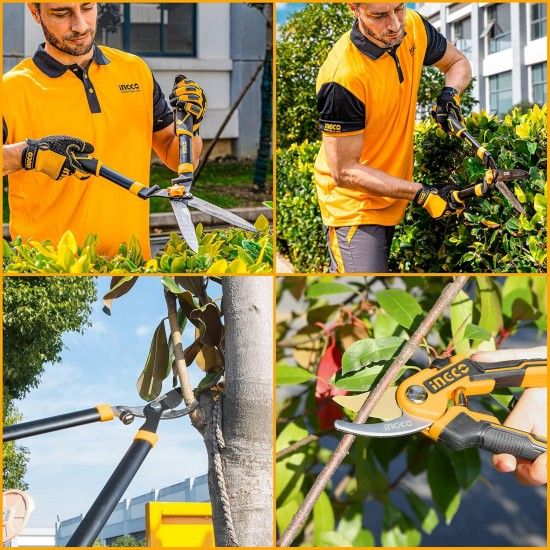 Kit 3 tesouras poda ref HLT76033 Ingco