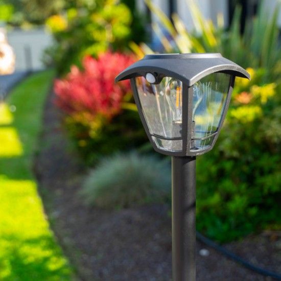 Candeeiro pé exterior preto refª EG-SO2011R Xanlite Candeeiro pé exterior preto refª EG-SO2011R Xanlite