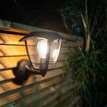 Candeeiro parede preto refª EG-SO2011AR Xanlite Candeeiro parede preto refª EG-SO2011AR Xanlite