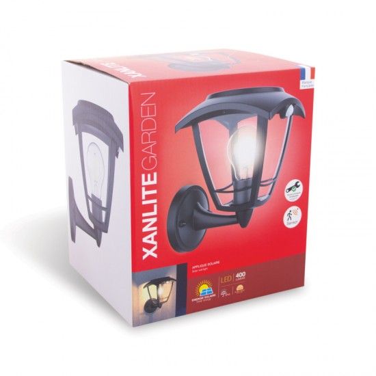 Candeeiro parede preto refª EG-SO2011AR Xanlite Candeeiro parede preto refª EG-SO2011AR Xanlite