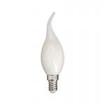 Lampada led 4W E14 2700k tipo chama ref EG-RFV470FCO Xanlite