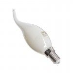 Lampada led 4W E14 2700k tipo chama ref EG-RFV470FCO Xanlite