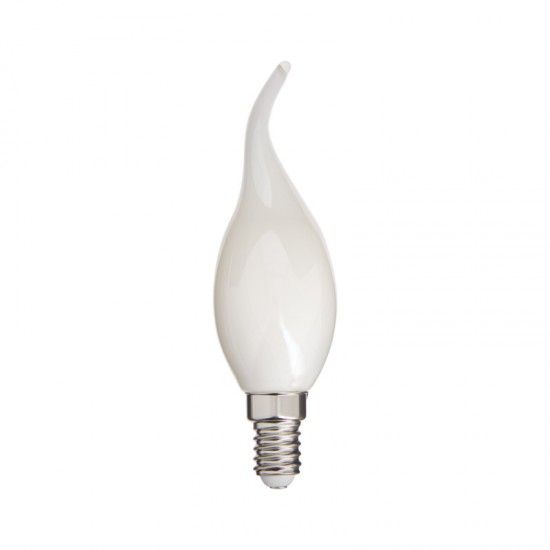 Lampada led 4W E14 2700k tipo chama ref EG-RFV470FCO Xanlite