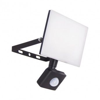 Projector parede c/ sensor Led 30W preto ref EG-PRAR30WDMV23 Xanlite