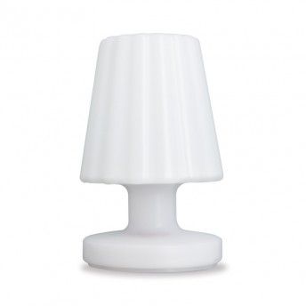 Candeeiro mesa branco recarregvel RVB ref EG-LP13CBRRVBW Xanlite