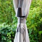 Candeeiro p exterior preto ref EG-LAM130ND Xanlite