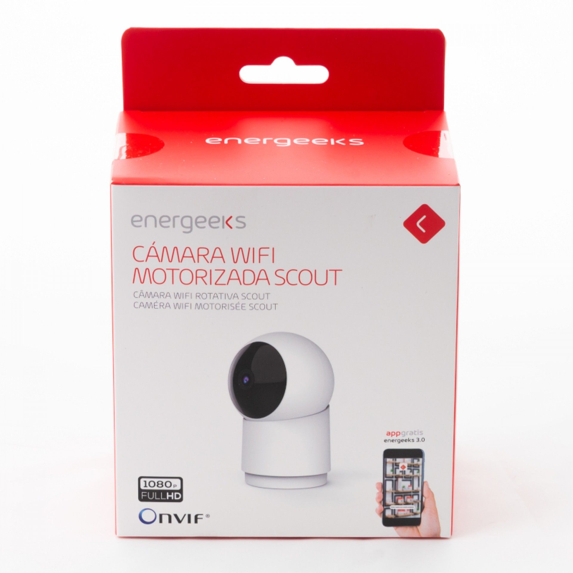 Câmera Wifi Scout Motorizada refª EG-CIP005 ENERGEEKS