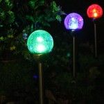 Lampada solar RVB IP44 ref EG-SORVB Xanlite