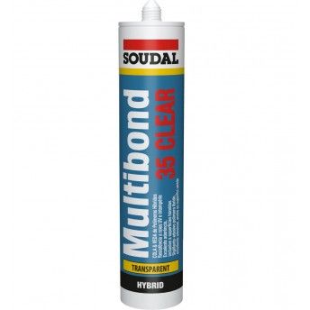 Cola e veda Multibond 35 Cristal 290ml ref 120703 Soudal