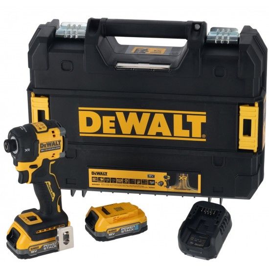 Aparafusadora de Impacto Brushless XR 18V (2)x1.7Ah ref DCF870E2T-QW DEWALT