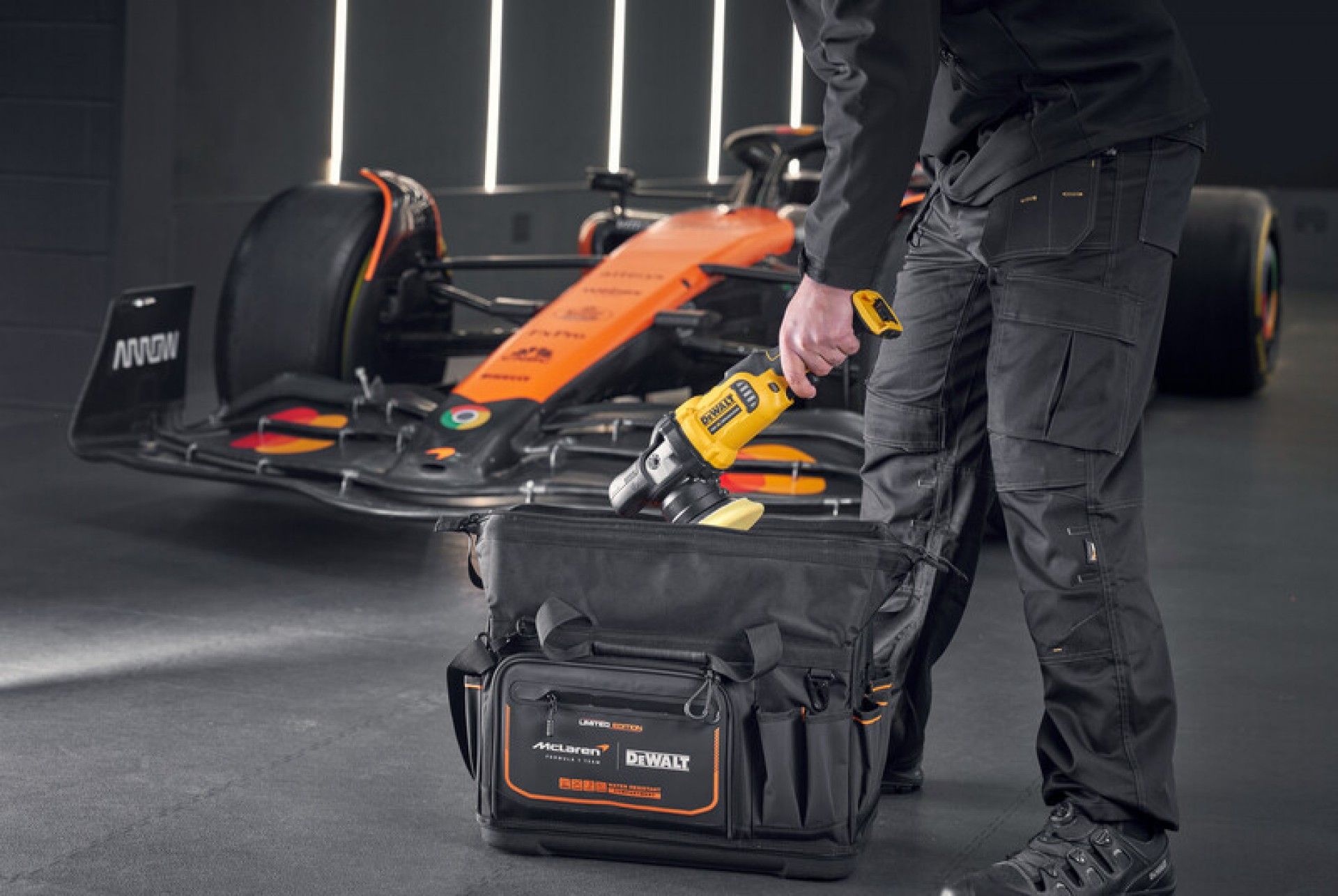 Bolsa acesso completo edição limitada McLaren refª DWST60104-9 DEWALT