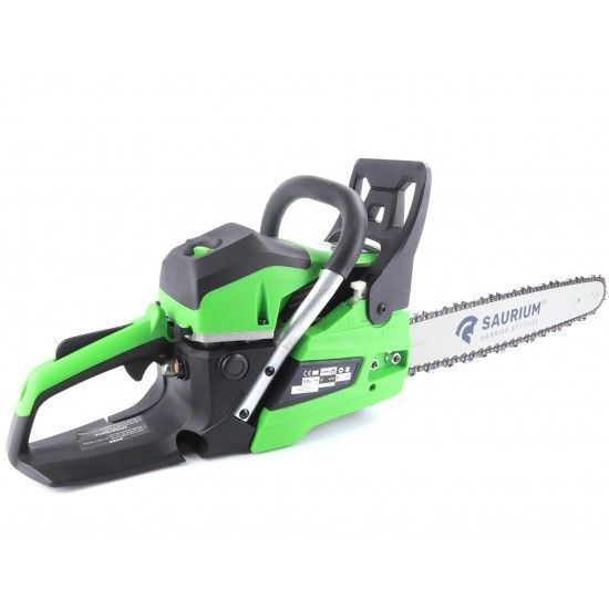 Motosserra, 52cc [48556] + Oleo sinttico 200ml [25198] SAURIUM