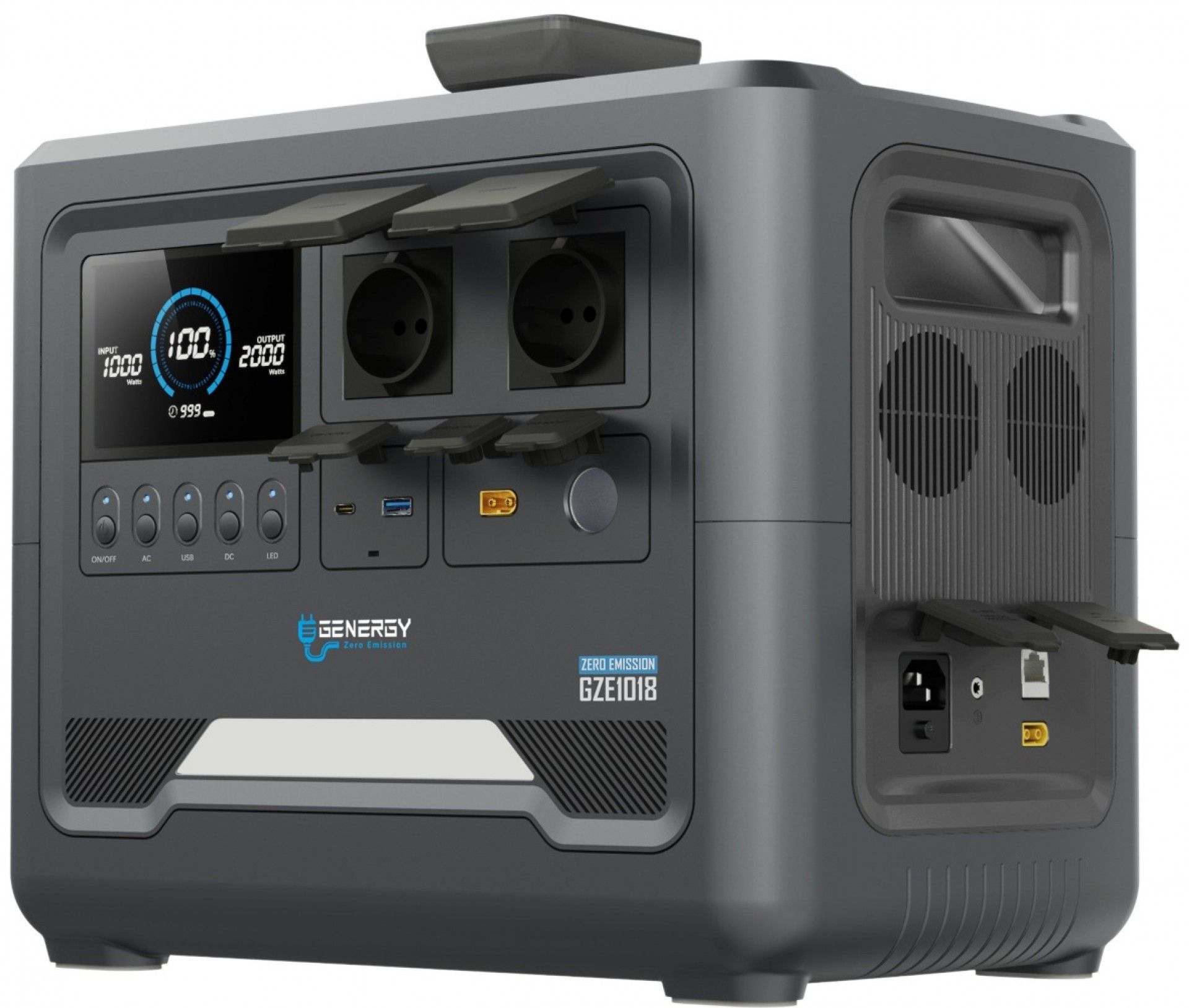 Estação energia Solar/12v/220 1024WH/1800W GZE-1018 refª 31690 GENERGY