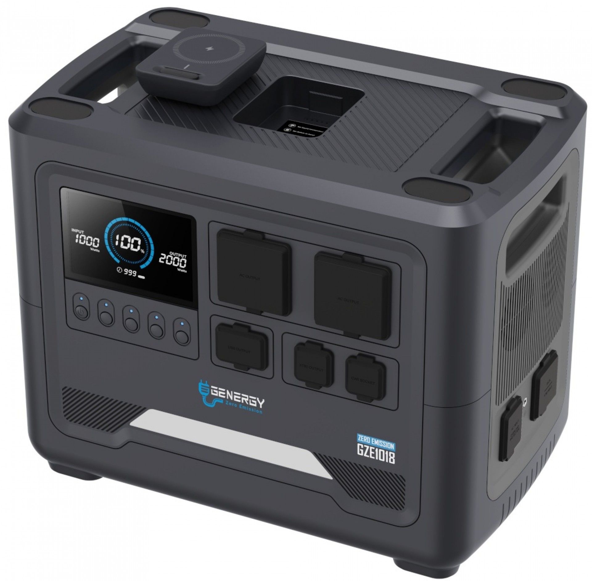 Estação energia Solar/12v/220 1024WH/1800W GZE-1018 refª 31690 GENERGY