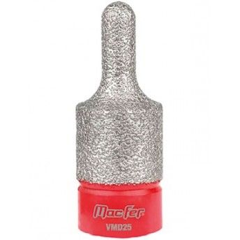 Fresa diamantada tipo dedo GRESDRY-M14 10/25x70mm GR50/60 ref072.0080 Macfer