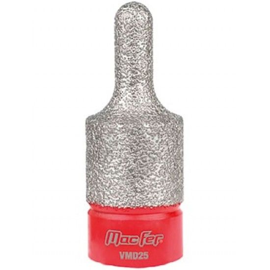 Fresa diamantada tipo dedo GRESDRY-M14 10/25x70mm GR50/60 ref072.0080 Macfer