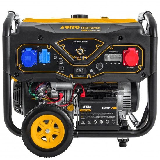 Gerador mono/trifásico 6.5KVA refª VIG65TDP VITO Gerador mono/trifásico 6.5KVA refª VIG65TDP VITO