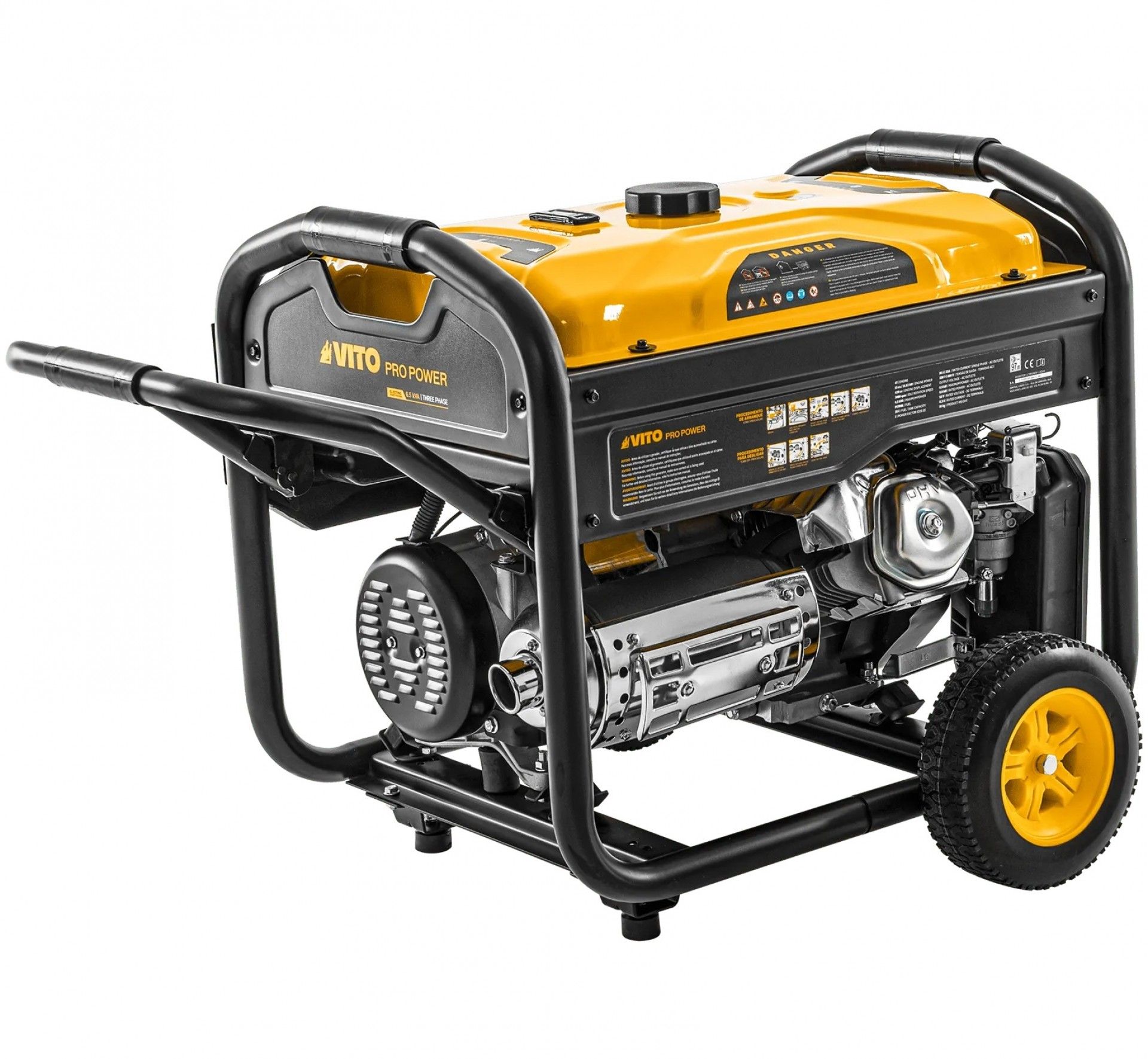 Gerador mono/trifásico 6.5KVA refª VIG65TDP VITO