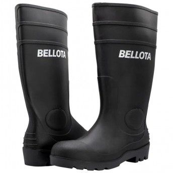 Bota PVC Biq/palm preta S5  Ref 72243 Bellota