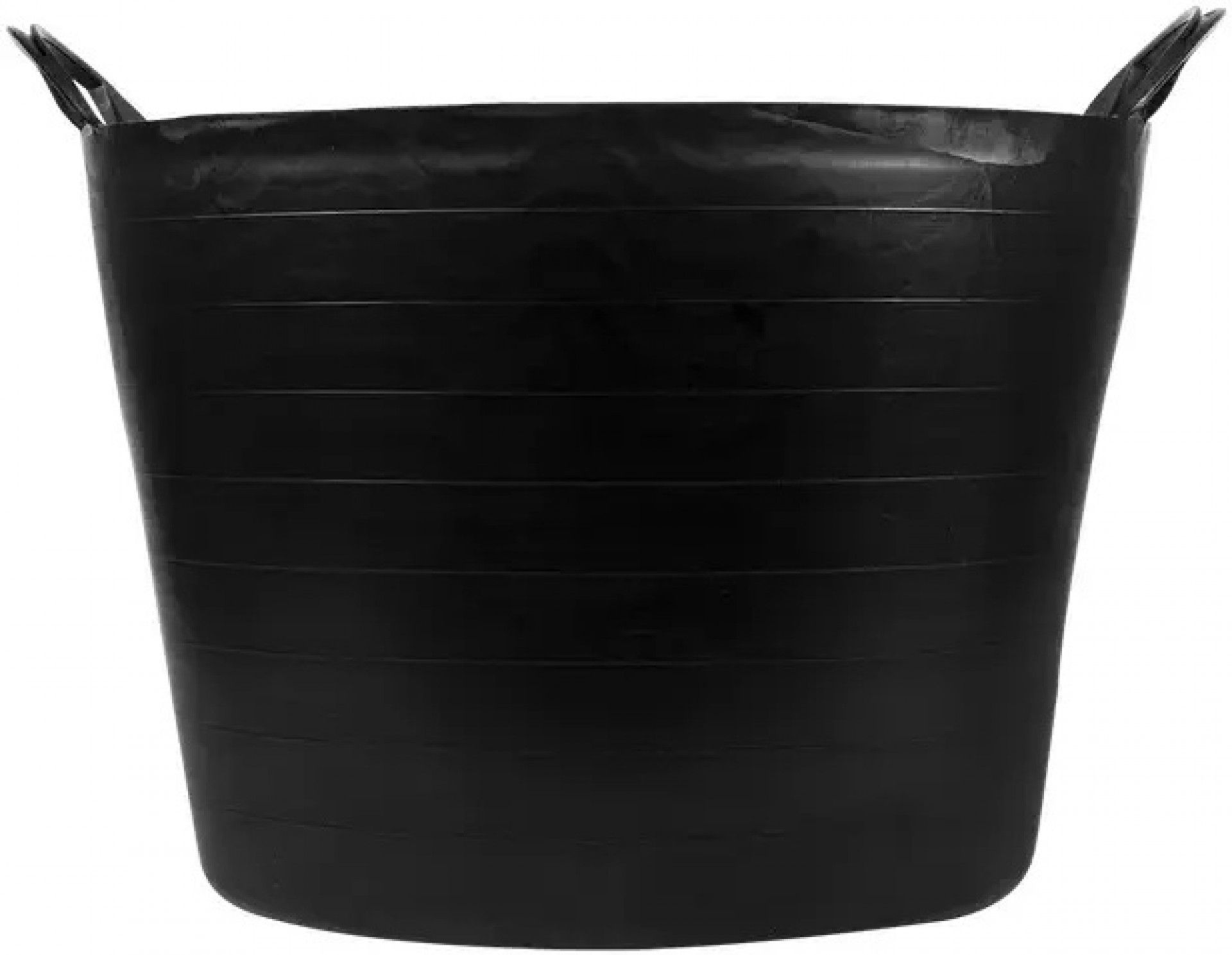 Balde polietileno 42L reforçado preto refª BKT42BP BELLOTA