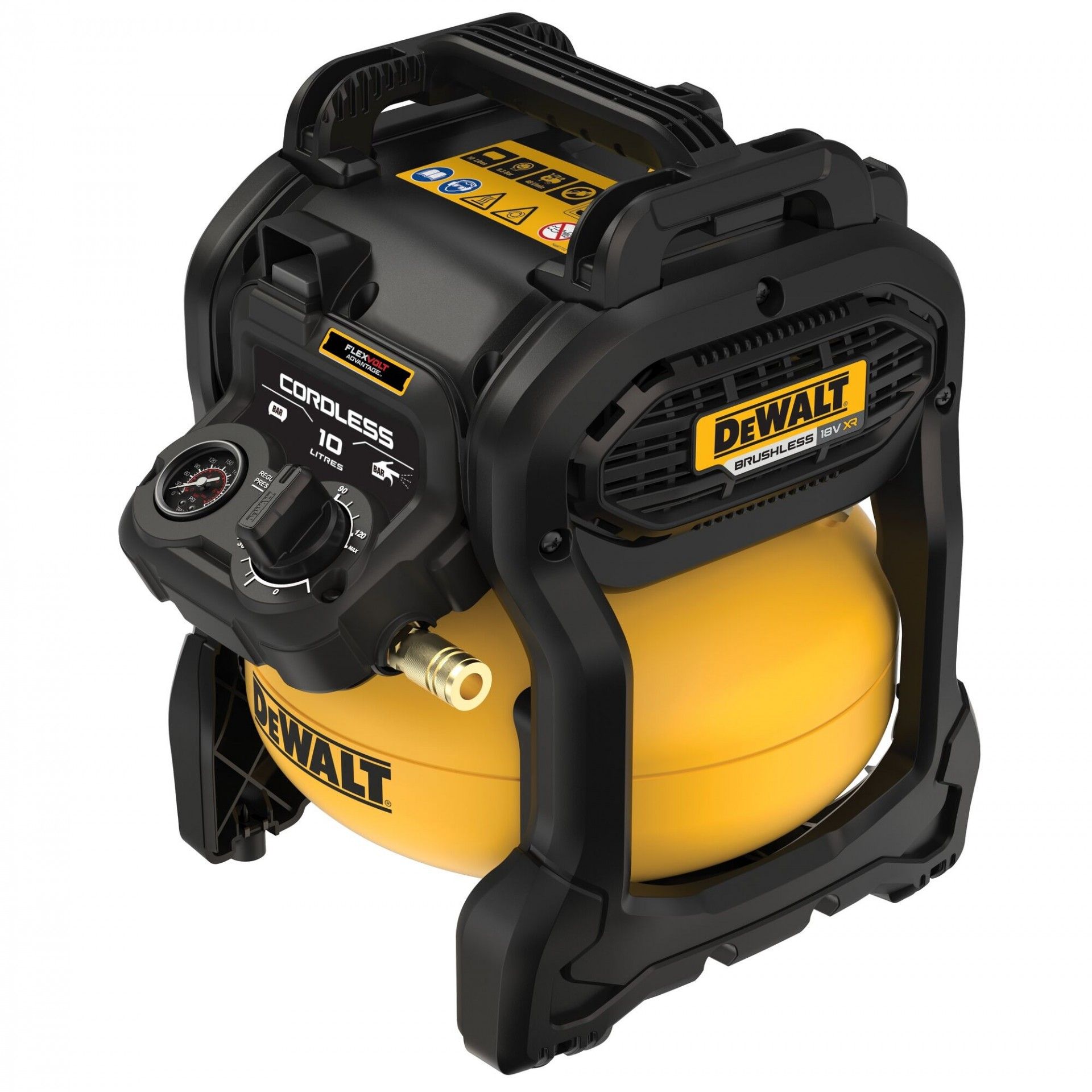 Compressor XR 18V de 9,5L sem carr/bat refª DCC1018N-XJ Dewalt