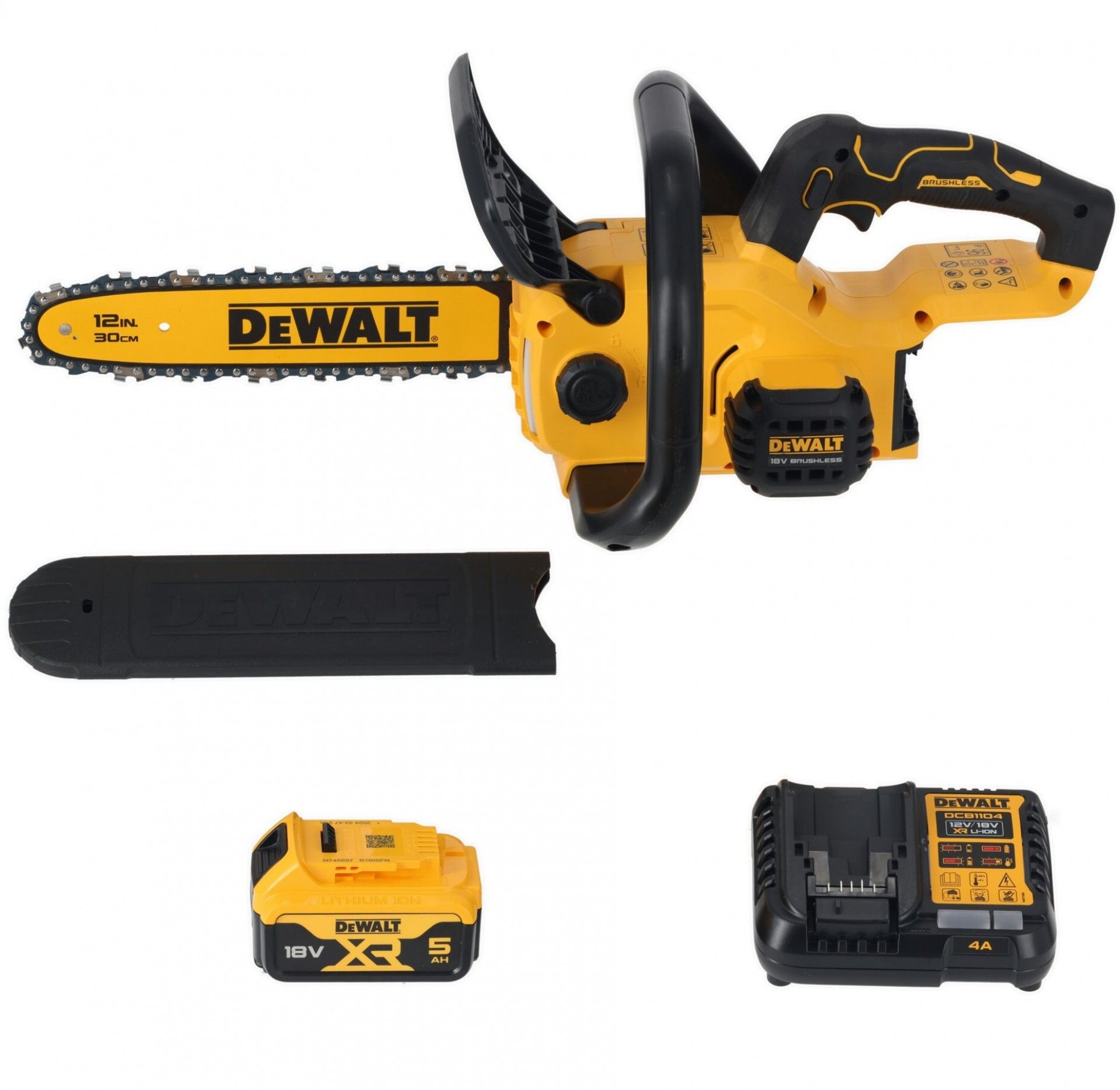 Motosserra Compacta sem escovas XR 18V refª DCMCS565P1-QW DEWALT