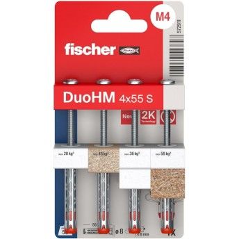 Bucha Fischer DuoHM 4x55mm S PH PZ 4p 572911