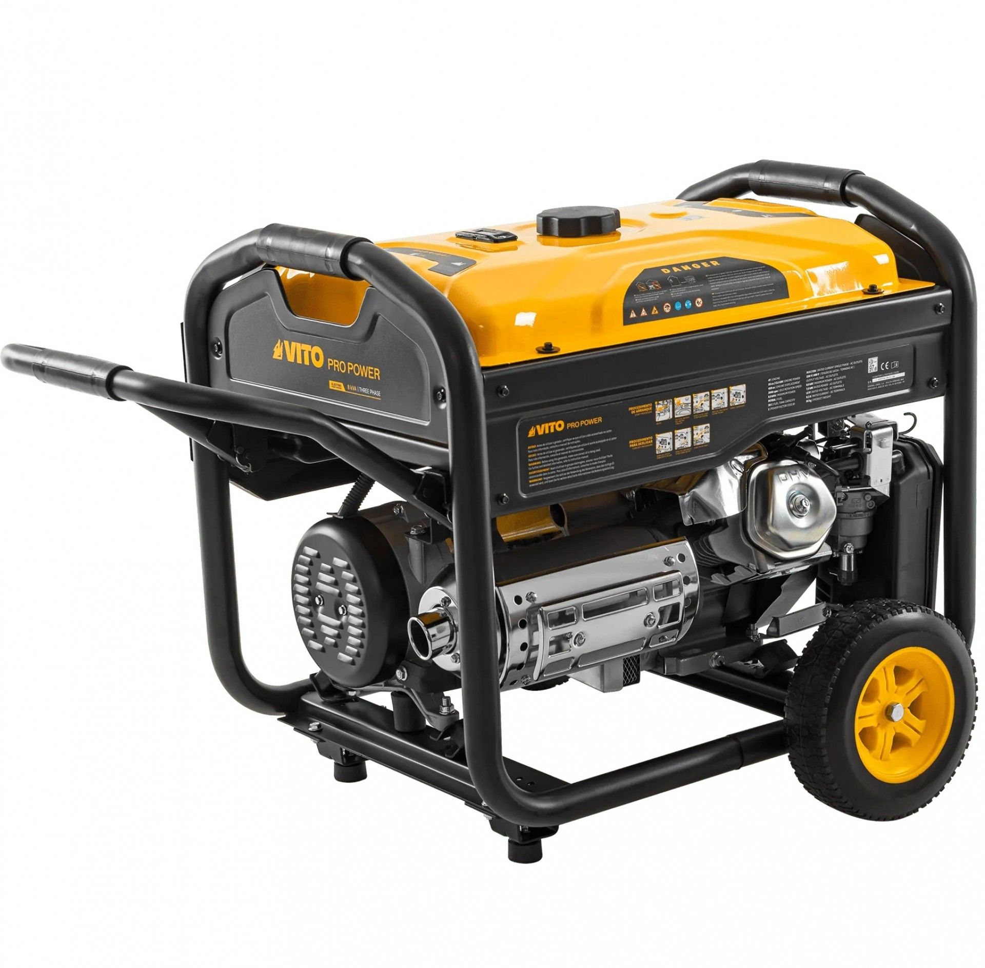 Gerador mono/trifásico 8.0KVA refª VIG80TDP VITO