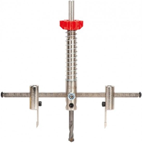 Cortador circular ajust�vel c/copo p/poeiras 30~300mm ref� 161.0059 MACFER