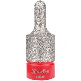 Fresa diamantada tipo dedo GRESDRY-M14 10/25x50mm GR50/60 ref072.0080 Macfer
