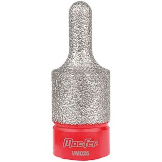 Fresa diamantada tipo dedo GRESDRY-M14 10/25x50mm GR50/60 ref 072.0079 Macfer